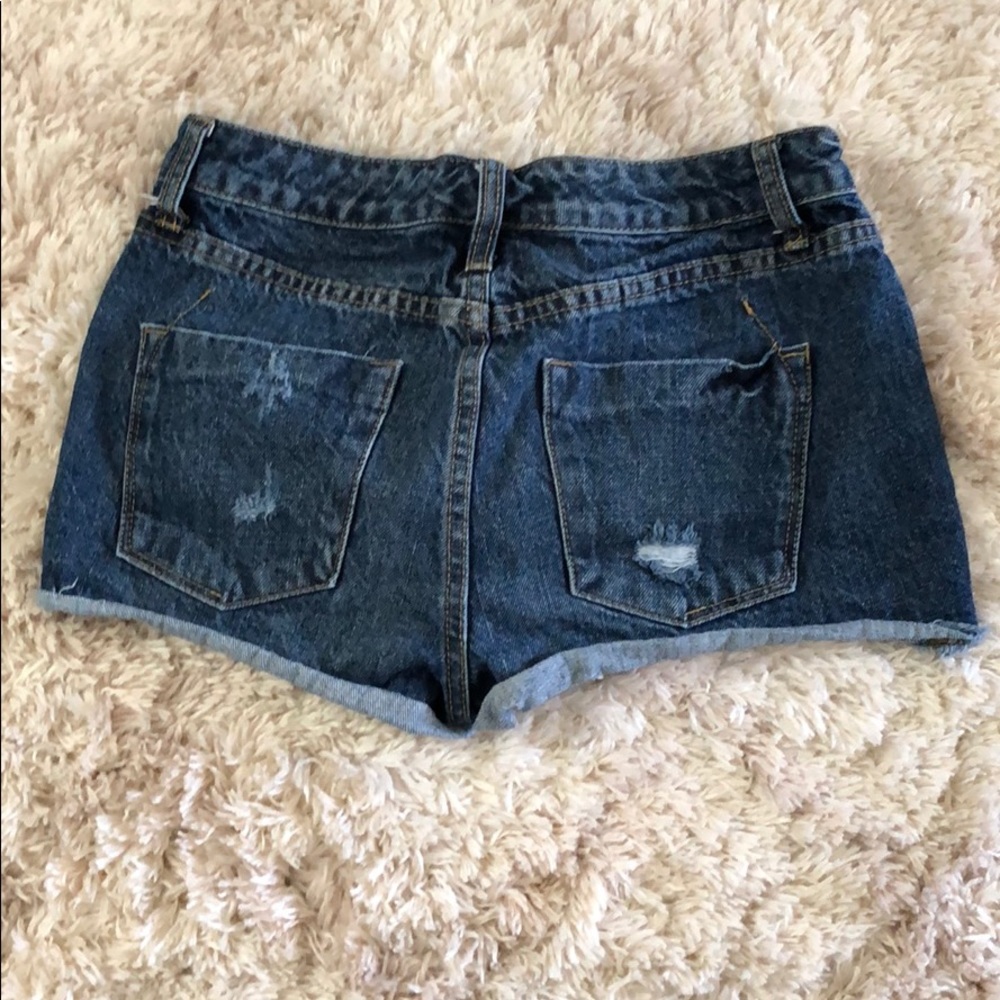 Mossimo High Rise Shorty Shorts - Picture 2 of 2